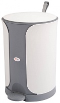 Контейнер для мусора Sтилъ с педалью 11 л серый 11 серый в Северодвинске Контейнер для мусора Sтилъ с педалью 11 л серый 11 серый в Северодвинске