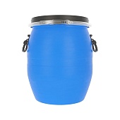 Бочка пластиковая 48 л с хомутом