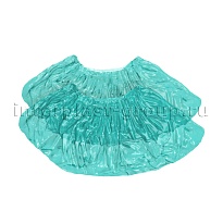 Бахилы бирюзовые 2000 шт (1000 пар), 16 мкм, однослойные, с одной резинкой, Эконом в Северодвинске Бахилы бирюзовые 2000 шт (1000 пар), 16 мкм, однослойные, с одной резинкой, Эконом в Северодвинске