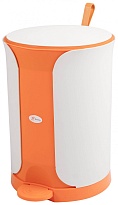Контейнер для мусора Sтилъ с педалью 7 л оранжевый 7 оранжевый в Северодвинске
