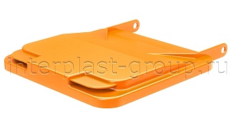 Комплект крышки для контейнера 120 л. оранжевая оранжевый в Северодвинске Комплект крышки для контейнера 120 л. оранжевая оранжевый в Северодвинске