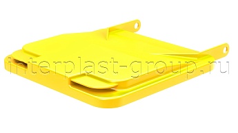 Комплект крышки для контейнера 120 л. желтая  желтый в Северодвинске