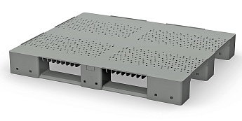 Поддон пластиковый перфорированный (усилен 1 трубой) в Северодвинске