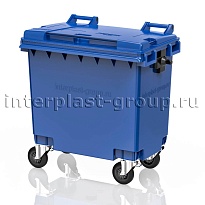 Мусорный контейнер 770 л голубой 770 голубой в Северодвинске Мусорный контейнер 770 л голубой 770 голубой в Северодвинске