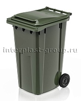 Контейнер для мусора 240 л зеленый облегченный 240 зеленый в Северодвинске